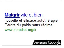 exemple pub google