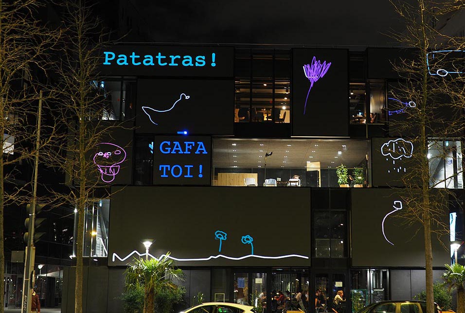 A.I is drawing, GAFA TOI ! Patatras (Word Game GAFA TOI ! Be Careful ! ) 